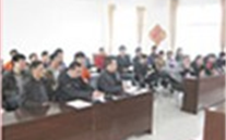 汶上公司组织全体干部职工观看学习《感动中国2010、2011颁奖晚会》